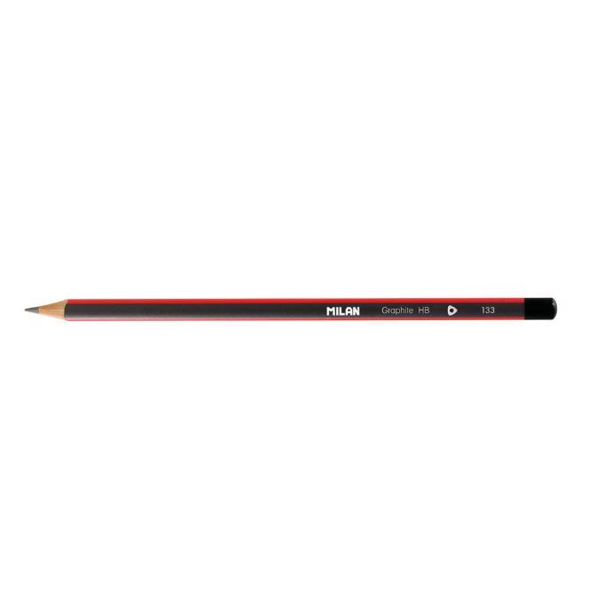 Crayon gris triangulaire HB Milan, pièce (ref: 52017)