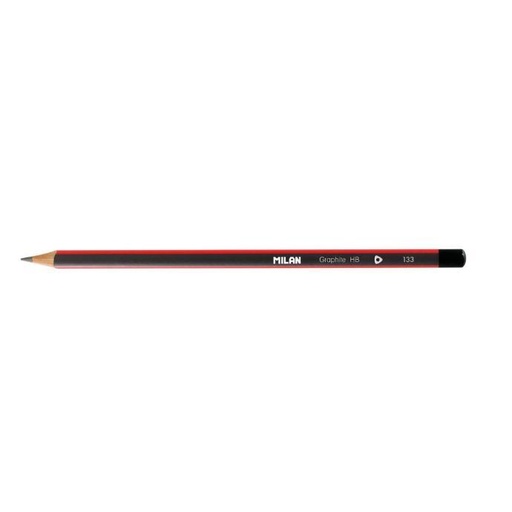 Crayon gris triangulaire HB Milan, boite de 12 (ref: 52017)