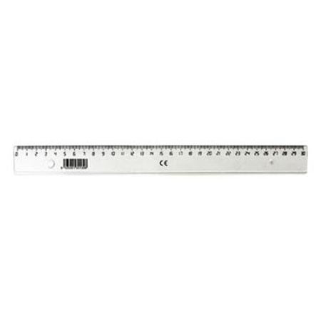 Latte de 30cm plastique (ref: 7413)