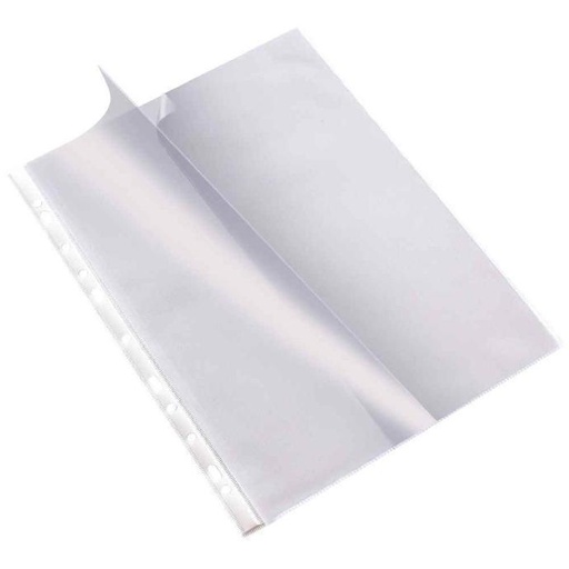 Pochettes plastiques lisses (100 pochettes) (ref: 3523)